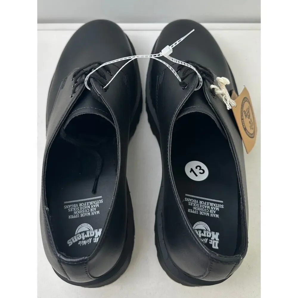 Dr. Martens Vegan 1461 Quad Mono Platform Oxfords Men's Sz 13 NWT